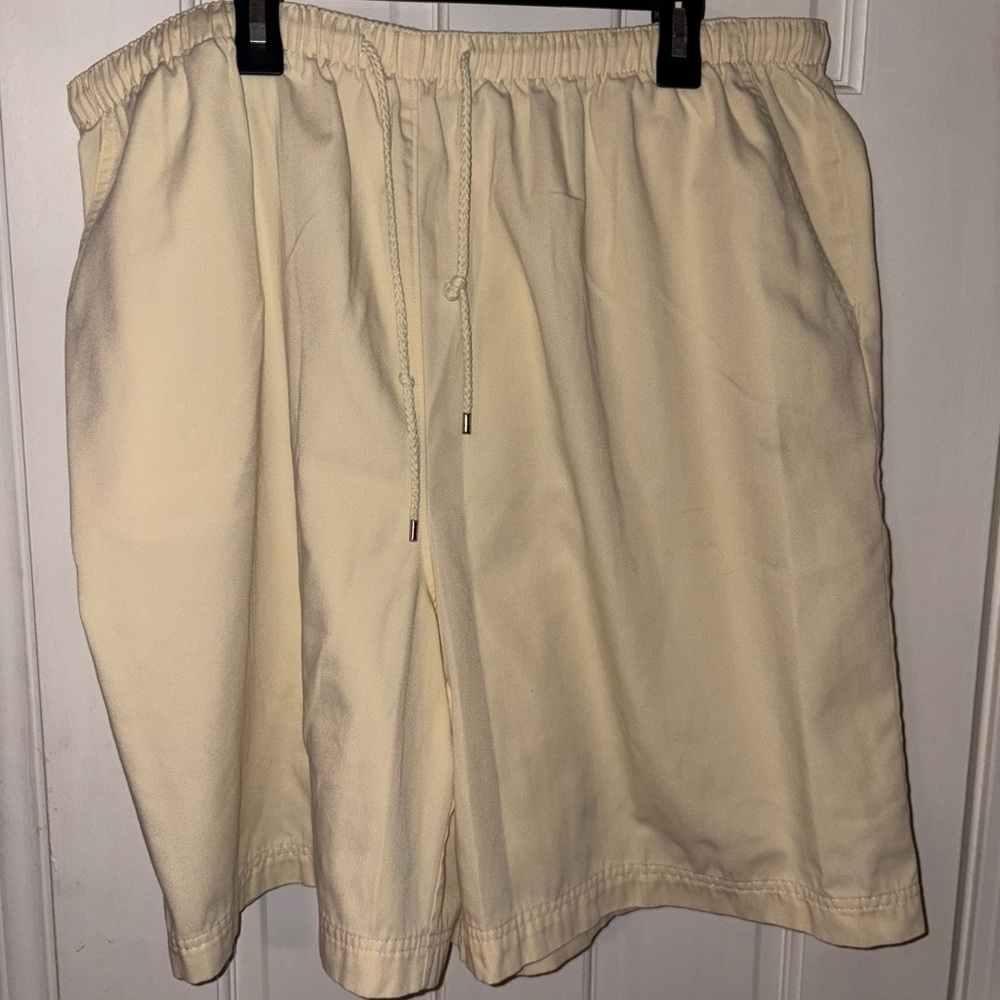 Coral Bay Light Tan Athletic Shorts